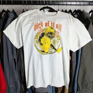 VINTAGE Sick Of It All graphic band tee